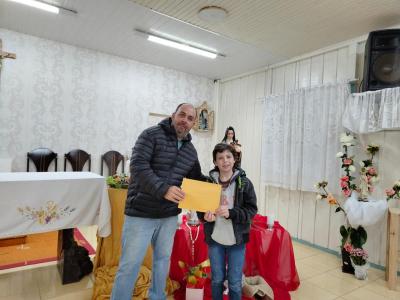 Bairro Palmeiras realiza entrega de prÃªmios da ContribuiÃ§Ã£o Premiada e projeta construÃ§Ã£o de nova Igreja